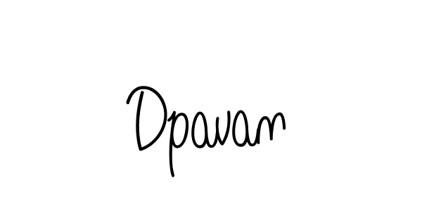 Best and Professional Signature Style for Dpavan. Angelique-Rose-font-FFP Best Signature Style Collection. Dpavan signature style 5 images and pictures png
