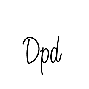 How to make Dpd signature? Angelique-Rose-font-FFP is a professional autograph style. Create handwritten signature for Dpd name. Dpd signature style 5 images and pictures png