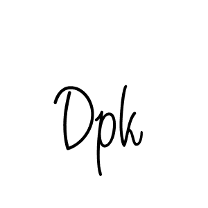 Also we have Dpk name is the best signature style. Create professional handwritten signature collection using Angelique-Rose-font-FFP autograph style. Dpk signature style 5 images and pictures png