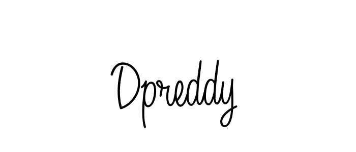 if you are searching for the best signature style for your name Dpreddy. so please give up your signature search. here we have designed multiple signature styles  using Angelique-Rose-font-FFP. Dpreddy signature style 5 images and pictures png