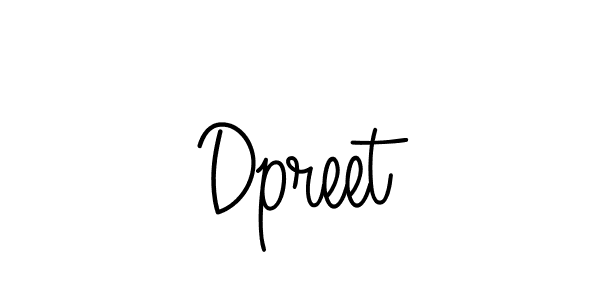 Angelique-Rose-font-FFP is a professional signature style that is perfect for those who want to add a touch of class to their signature. It is also a great choice for those who want to make their signature more unique. Get Dpreet name to fancy signature for free. Dpreet signature style 5 images and pictures png