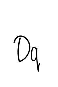 Use a signature maker to create a handwritten signature online. With this signature software, you can design (Angelique-Rose-font-FFP) your own signature for name Dq. Dq signature style 5 images and pictures png