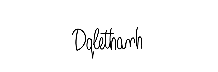 Best and Professional Signature Style for Dqlethanh. Angelique-Rose-font-FFP Best Signature Style Collection. Dqlethanh signature style 5 images and pictures png