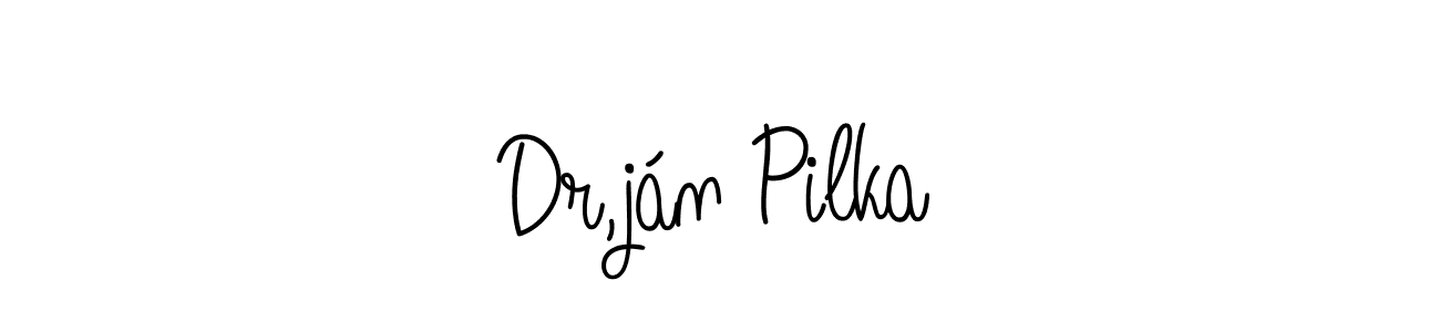 Similarly Angelique-Rose-font-FFP is the best handwritten signature design. Signature creator online .You can use it as an online autograph creator for name Dr,ján Pilka. Dr,ján Pilka signature style 5 images and pictures png