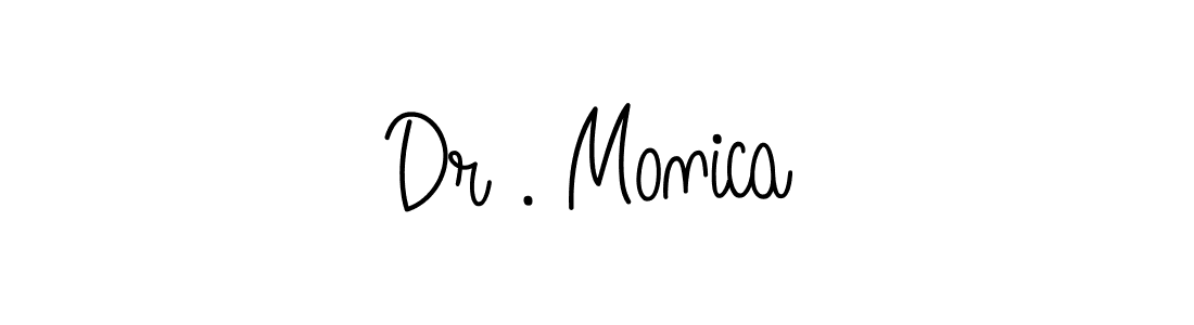 Also we have Dr . Monica name is the best signature style. Create professional handwritten signature collection using Angelique-Rose-font-FFP autograph style. Dr . Monica signature style 5 images and pictures png