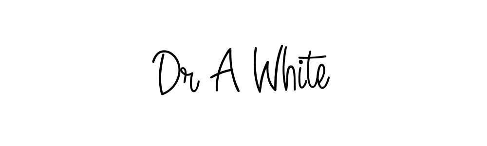 Once you've used our free online signature maker to create your best signature Angelique-Rose-font-FFP style, it's time to enjoy all of the benefits that Dr A White name signing documents. Dr A White signature style 5 images and pictures png