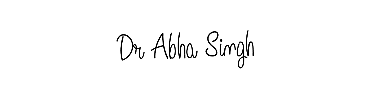 if you are searching for the best signature style for your name Dr Abha Singh. so please give up your signature search. here we have designed multiple signature styles  using Angelique-Rose-font-FFP. Dr Abha Singh signature style 5 images and pictures png
