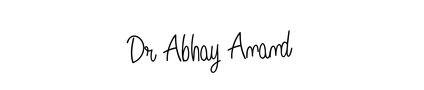 You can use this online signature creator to create a handwritten signature for the name Dr Abhay Anand. This is the best online autograph maker. Dr Abhay Anand signature style 5 images and pictures png