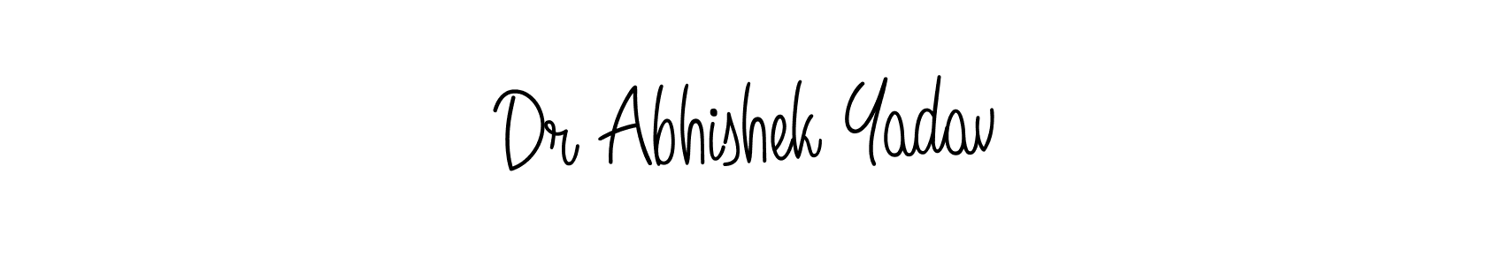 Check out images of Autograph of Dr Abhishek Yadav name. Actor Dr Abhishek Yadav Signature Style. Angelique-Rose-font-FFP is a professional sign style online. Dr Abhishek Yadav signature style 5 images and pictures png