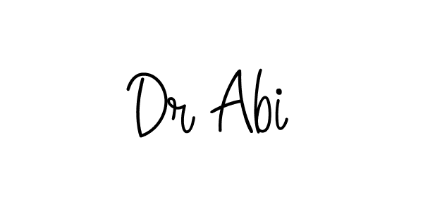 You can use this online signature creator to create a handwritten signature for the name Dr Abi. This is the best online autograph maker. Dr Abi signature style 5 images and pictures png