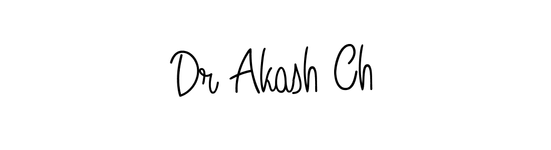 How to make Dr Akash Ch signature? Angelique-Rose-font-FFP is a professional autograph style. Create handwritten signature for Dr Akash Ch name. Dr Akash Ch signature style 5 images and pictures png
