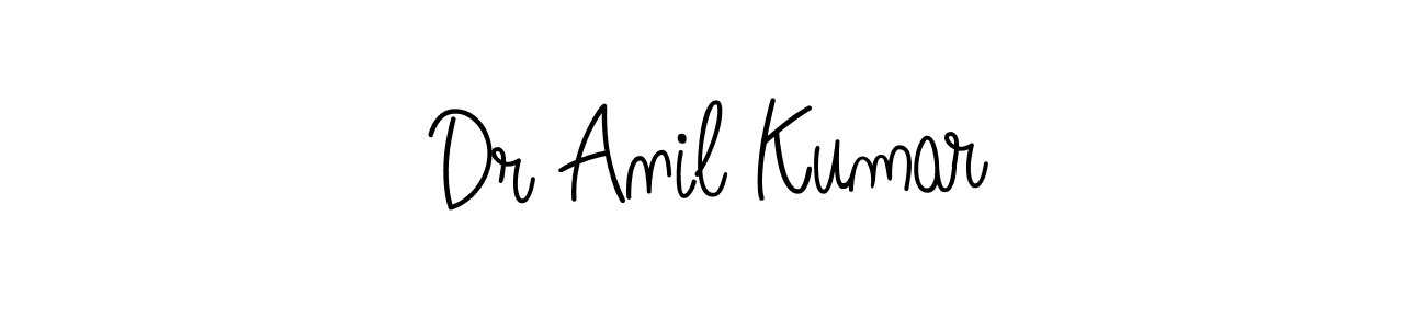 Also we have Dr Anil Kumar name is the best signature style. Create professional handwritten signature collection using Angelique-Rose-font-FFP autograph style. Dr Anil Kumar signature style 5 images and pictures png