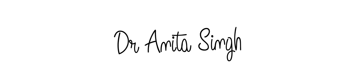 Similarly Angelique-Rose-font-FFP is the best handwritten signature design. Signature creator online .You can use it as an online autograph creator for name Dr Anita Singh. Dr Anita Singh signature style 5 images and pictures png