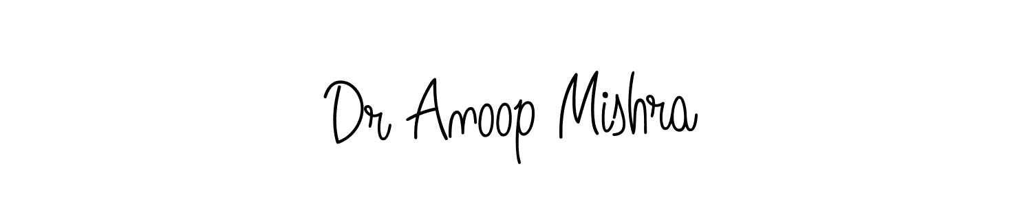 Also we have Dr Anoop Mishra name is the best signature style. Create professional handwritten signature collection using Angelique-Rose-font-FFP autograph style. Dr Anoop Mishra signature style 5 images and pictures png