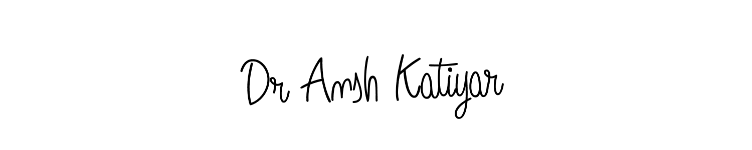 You can use this online signature creator to create a handwritten signature for the name Dr Ansh Katiyar. This is the best online autograph maker. Dr Ansh Katiyar signature style 5 images and pictures png