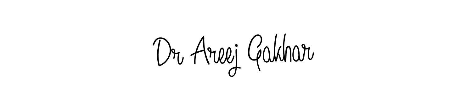 Similarly Angelique-Rose-font-FFP is the best handwritten signature design. Signature creator online .You can use it as an online autograph creator for name Dr Areej Gakhar. Dr Areej Gakhar signature style 5 images and pictures png