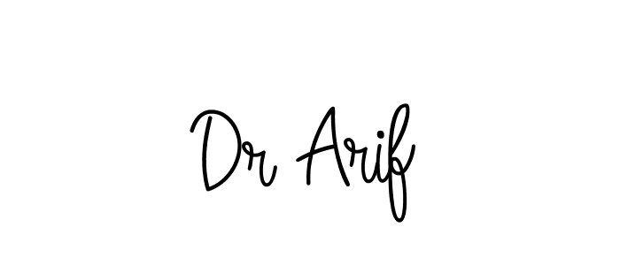 How to Draw Dr Arif signature style? Angelique-Rose-font-FFP is a latest design signature styles for name Dr Arif. Dr Arif signature style 5 images and pictures png