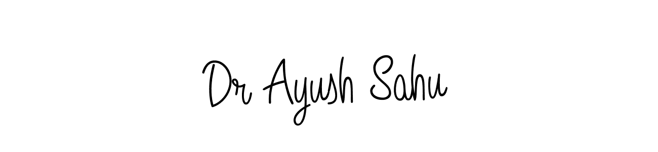 How to Draw Dr Ayush Sahu signature style? Angelique-Rose-font-FFP is a latest design signature styles for name Dr Ayush Sahu. Dr Ayush Sahu signature style 5 images and pictures png