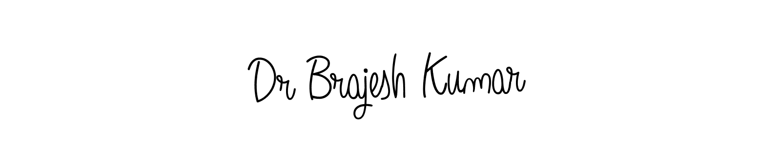 Use a signature maker to create a handwritten signature online. With this signature software, you can design (Angelique-Rose-font-FFP) your own signature for name Dr Brajesh Kumar. Dr Brajesh Kumar signature style 5 images and pictures png