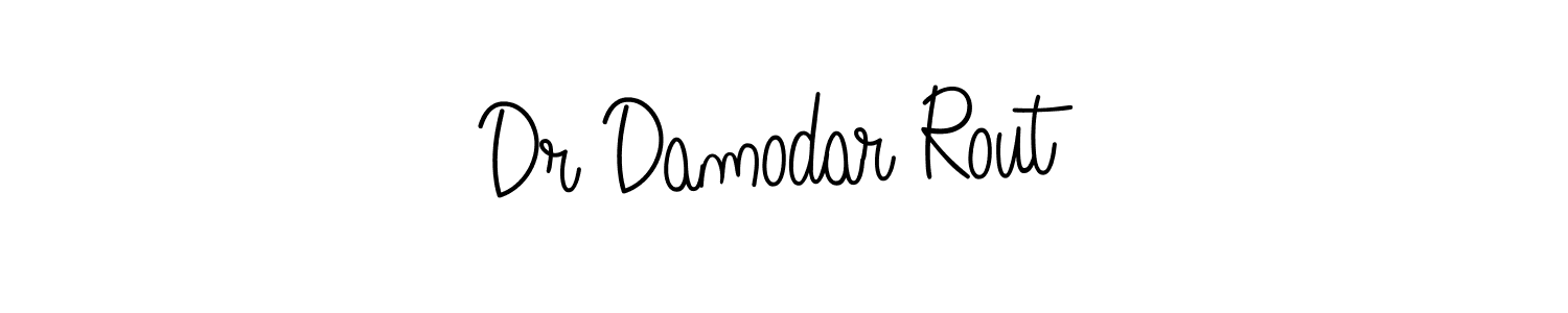 Also You can easily find your signature by using the search form. We will create Dr Damodar Rout name handwritten signature images for you free of cost using Angelique-Rose-font-FFP sign style. Dr Damodar Rout signature style 5 images and pictures png