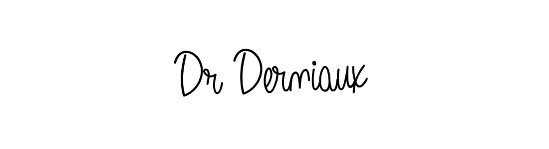 How to Draw Dr Derniaux signature style? Angelique-Rose-font-FFP is a latest design signature styles for name Dr Derniaux. Dr Derniaux signature style 5 images and pictures png