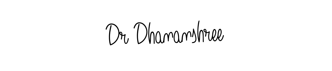 if you are searching for the best signature style for your name Dr Dhananshree. so please give up your signature search. here we have designed multiple signature styles  using Angelique-Rose-font-FFP. Dr Dhananshree signature style 5 images and pictures png