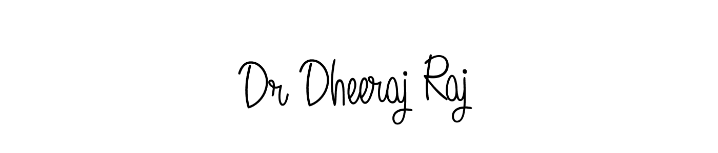 Make a beautiful signature design for name Dr Dheeraj Raj. Use this online signature maker to create a handwritten signature for free. Dr Dheeraj Raj signature style 5 images and pictures png