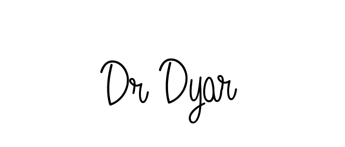 Check out images of Autograph of Dr Dyar name. Actor Dr Dyar Signature Style. Angelique-Rose-font-FFP is a professional sign style online. Dr Dyar signature style 5 images and pictures png