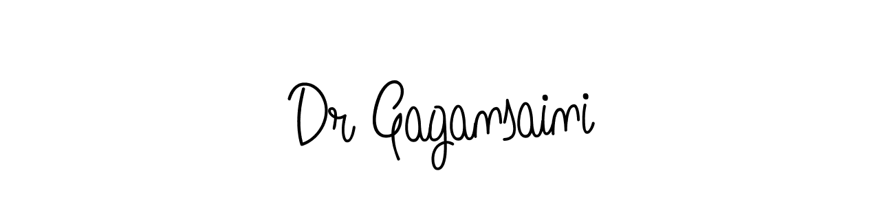 Make a short Dr Gagansaini signature style. Manage your documents anywhere anytime using Angelique-Rose-font-FFP. Create and add eSignatures, submit forms, share and send files easily. Dr Gagansaini signature style 5 images and pictures png