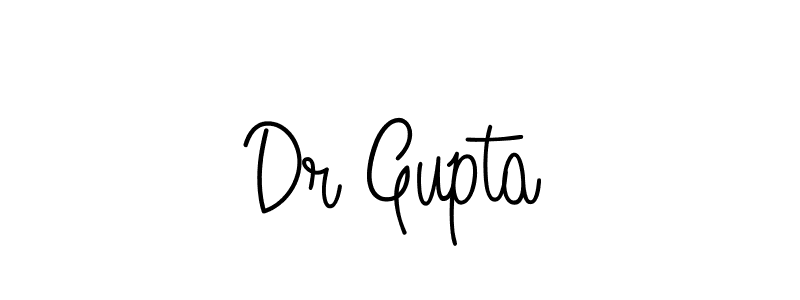 Use a signature maker to create a handwritten signature online. With this signature software, you can design (Angelique-Rose-font-FFP) your own signature for name Dr Gupta. Dr Gupta signature style 5 images and pictures png