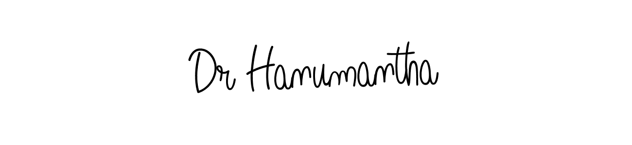 How to make Dr Hanumantha signature? Angelique-Rose-font-FFP is a professional autograph style. Create handwritten signature for Dr Hanumantha name. Dr Hanumantha signature style 5 images and pictures png