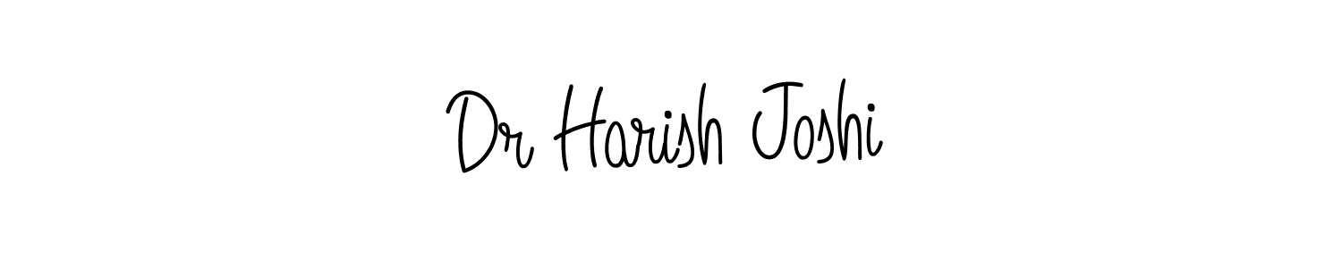 if you are searching for the best signature style for your name Dr Harish Joshi. so please give up your signature search. here we have designed multiple signature styles  using Angelique-Rose-font-FFP. Dr Harish Joshi signature style 5 images and pictures png