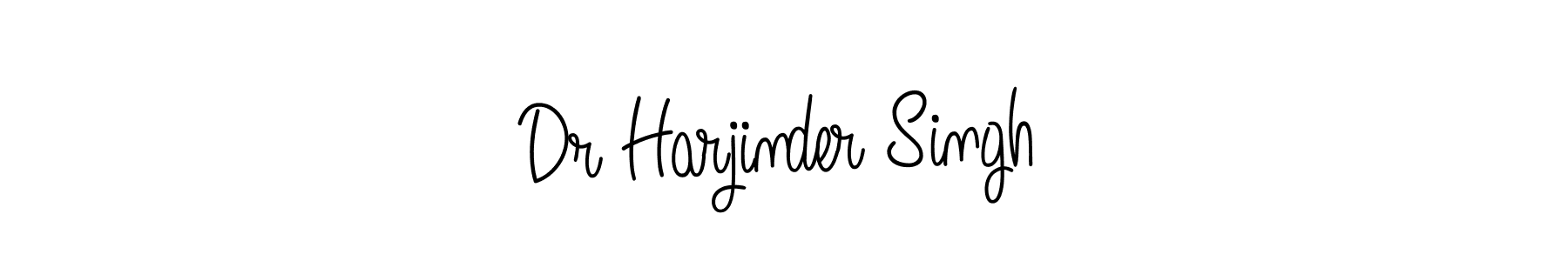 The best way (Angelique-Rose-font-FFP) to make a short signature is to pick only two or three words in your name. The name Dr Harjinder Singh include a total of six letters. For converting this name. Dr Harjinder Singh signature style 5 images and pictures png