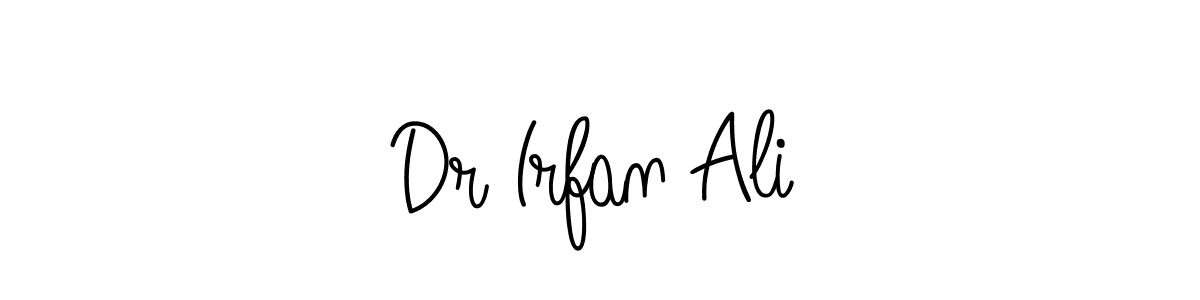 How to Draw Dr Irfan Ali signature style? Angelique-Rose-font-FFP is a latest design signature styles for name Dr Irfan Ali. Dr Irfan Ali signature style 5 images and pictures png