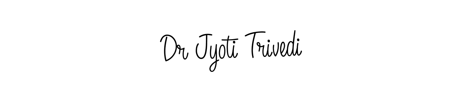 Once you've used our free online signature maker to create your best signature Angelique-Rose-font-FFP style, it's time to enjoy all of the benefits that Dr Jyoti Trivedi name signing documents. Dr Jyoti Trivedi signature style 5 images and pictures png