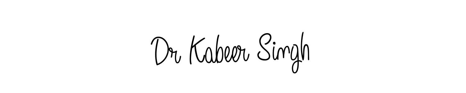 Also we have Dr Kabeer Singh name is the best signature style. Create professional handwritten signature collection using Angelique-Rose-font-FFP autograph style. Dr Kabeer Singh signature style 5 images and pictures png