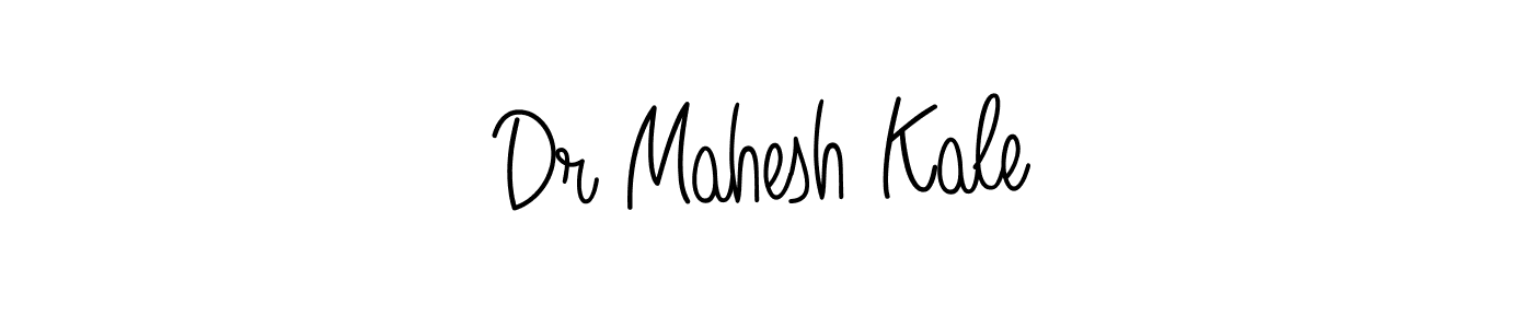 Make a beautiful signature design for name Dr Mahesh Kale. With this signature (Angelique-Rose-font-FFP) style, you can create a handwritten signature for free. Dr Mahesh Kale signature style 5 images and pictures png