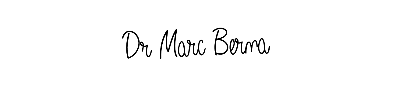 How to make Dr Marc Berna signature? Angelique-Rose-font-FFP is a professional autograph style. Create handwritten signature for Dr Marc Berna name. Dr Marc Berna signature style 5 images and pictures png