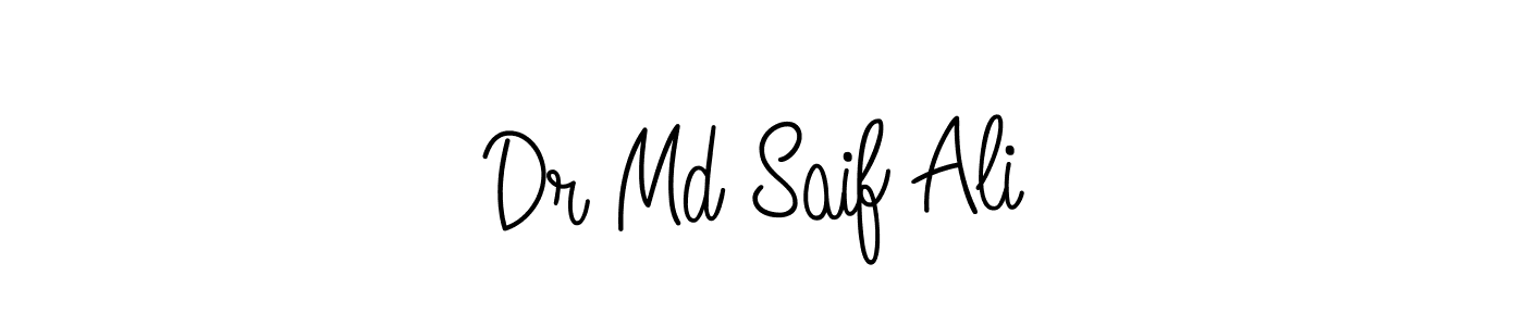 Check out images of Autograph of Dr Md Saif Ali name. Actor Dr Md Saif Ali Signature Style. Angelique-Rose-font-FFP is a professional sign style online. Dr Md Saif Ali signature style 5 images and pictures png