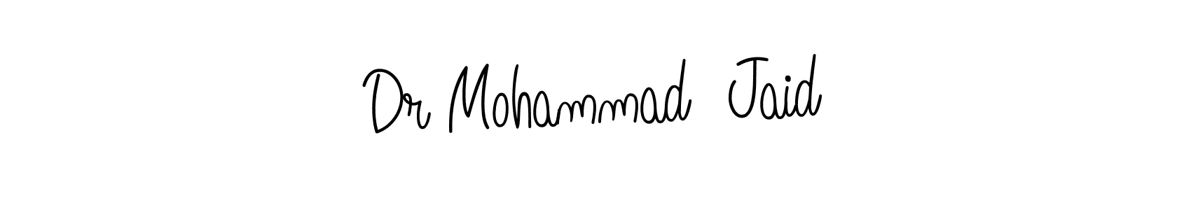 How to make Dr Mohammad  Jaid signature? Angelique-Rose-font-FFP is a professional autograph style. Create handwritten signature for Dr Mohammad  Jaid name. Dr Mohammad  Jaid signature style 5 images and pictures png