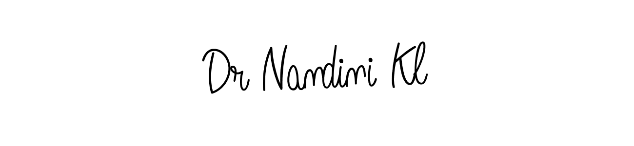 Once you've used our free online signature maker to create your best signature Angelique-Rose-font-FFP style, it's time to enjoy all of the benefits that Dr Nandini Kl name signing documents. Dr Nandini Kl signature style 5 images and pictures png
