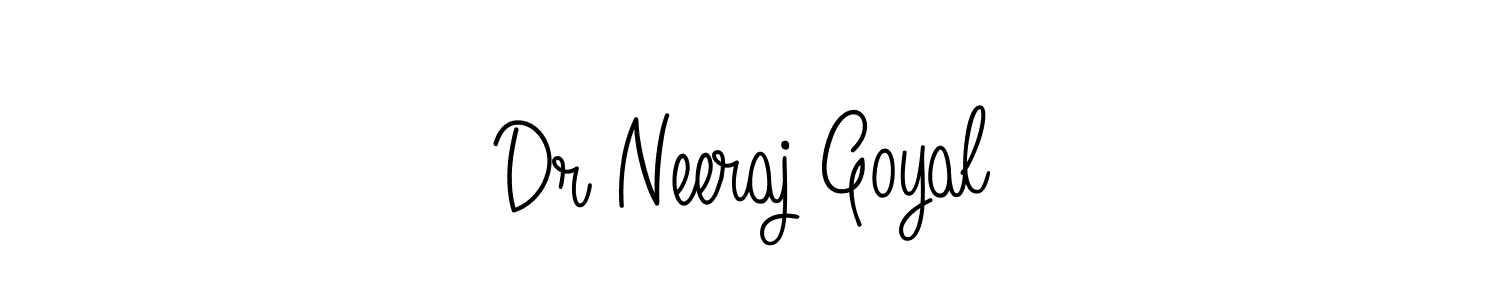 How to make Dr Neeraj Goyal signature? Angelique-Rose-font-FFP is a professional autograph style. Create handwritten signature for Dr Neeraj Goyal name. Dr Neeraj Goyal signature style 5 images and pictures png