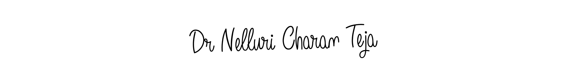 Similarly Angelique-Rose-font-FFP is the best handwritten signature design. Signature creator online .You can use it as an online autograph creator for name Dr Nelluri Charan Teja. Dr Nelluri Charan Teja signature style 5 images and pictures png