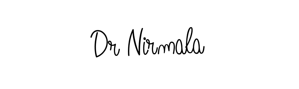 Similarly Angelique-Rose-font-FFP is the best handwritten signature design. Signature creator online .You can use it as an online autograph creator for name Dr Nirmala. Dr Nirmala signature style 5 images and pictures png