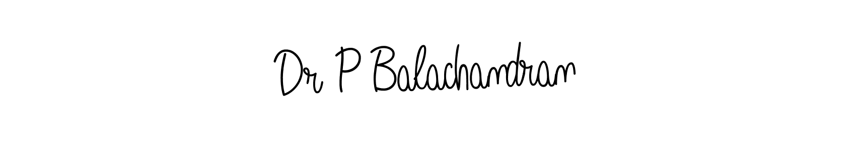 Make a beautiful signature design for name Dr P Balachandran. Use this online signature maker to create a handwritten signature for free. Dr P Balachandran signature style 5 images and pictures png