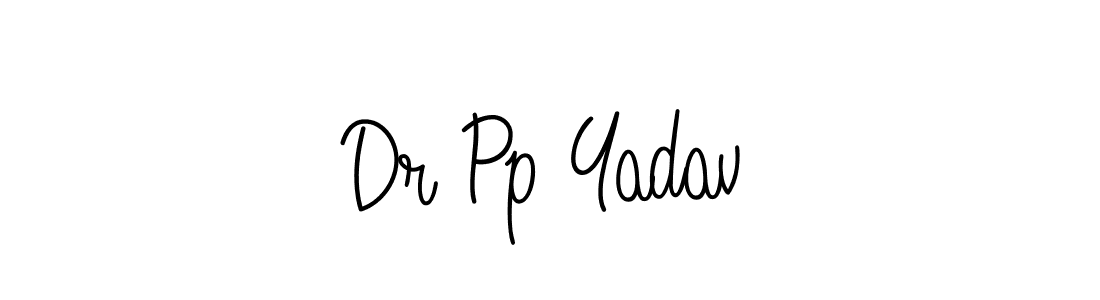 Similarly Angelique-Rose-font-FFP is the best handwritten signature design. Signature creator online .You can use it as an online autograph creator for name Dr Pp Yadav. Dr Pp Yadav signature style 5 images and pictures png