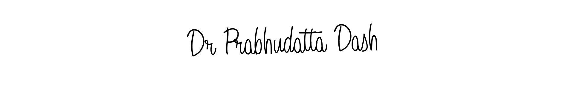 Make a beautiful signature design for name Dr Prabhudatta Dash. With this signature (Angelique-Rose-font-FFP) style, you can create a handwritten signature for free. Dr Prabhudatta Dash signature style 5 images and pictures png