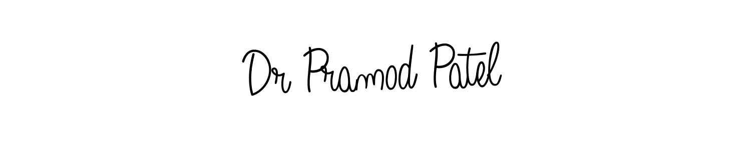 It looks lik you need a new signature style for name Dr Pramod Patel. Design unique handwritten (Angelique-Rose-font-FFP) signature with our free signature maker in just a few clicks. Dr Pramod Patel signature style 5 images and pictures png