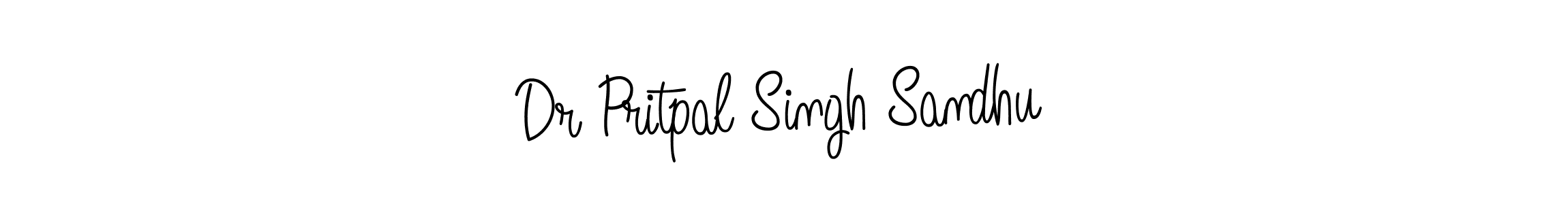 Also we have Dr Pritpal Singh Sandhu name is the best signature style. Create professional handwritten signature collection using Angelique-Rose-font-FFP autograph style. Dr Pritpal Singh Sandhu signature style 5 images and pictures png