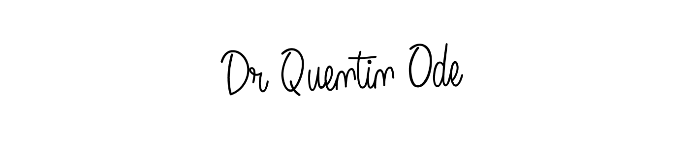 Angelique-Rose-font-FFP is a professional signature style that is perfect for those who want to add a touch of class to their signature. It is also a great choice for those who want to make their signature more unique. Get Dr Quentin Ode name to fancy signature for free. Dr Quentin Ode signature style 5 images and pictures png